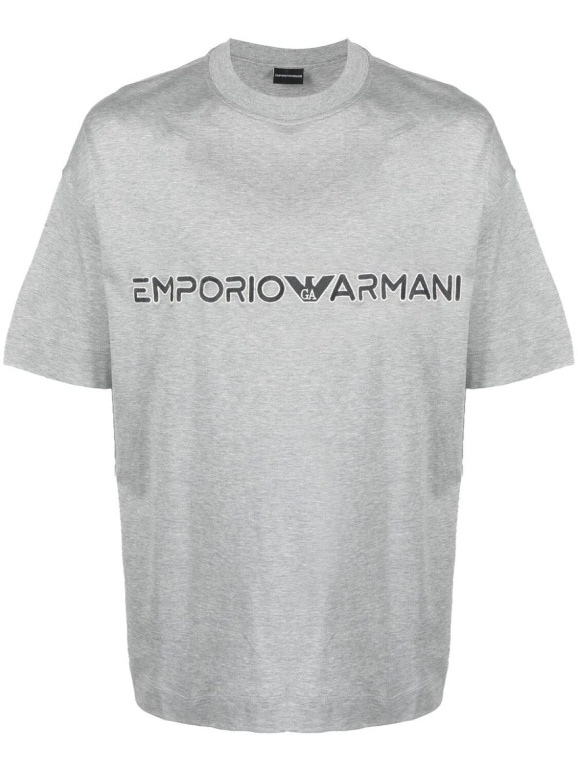 

Футболка с логотипом Emporio Armani, серый