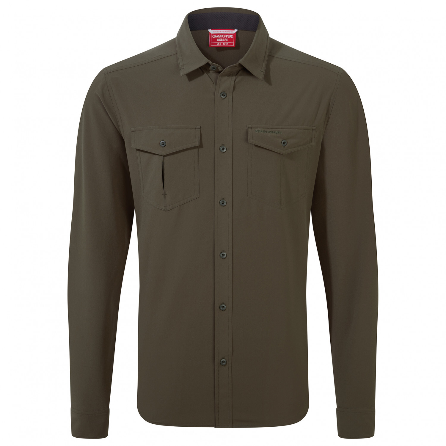 

Рубашка Craghoppers NosiLife Eiger L/S Shirt, цвет Woodland Green