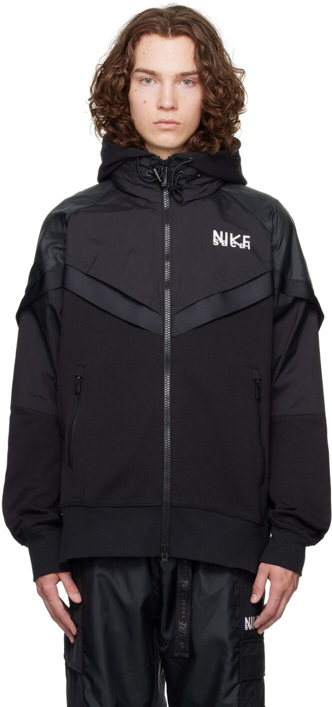 

Черная куртка Nike sacai Edition, Черный