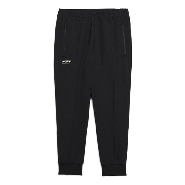 

Спортивные штаны Men's adidas originals x spezial Crossover Solid Color Logo Zipper Side Sports Pants/Trousers/Joggers Black, черный