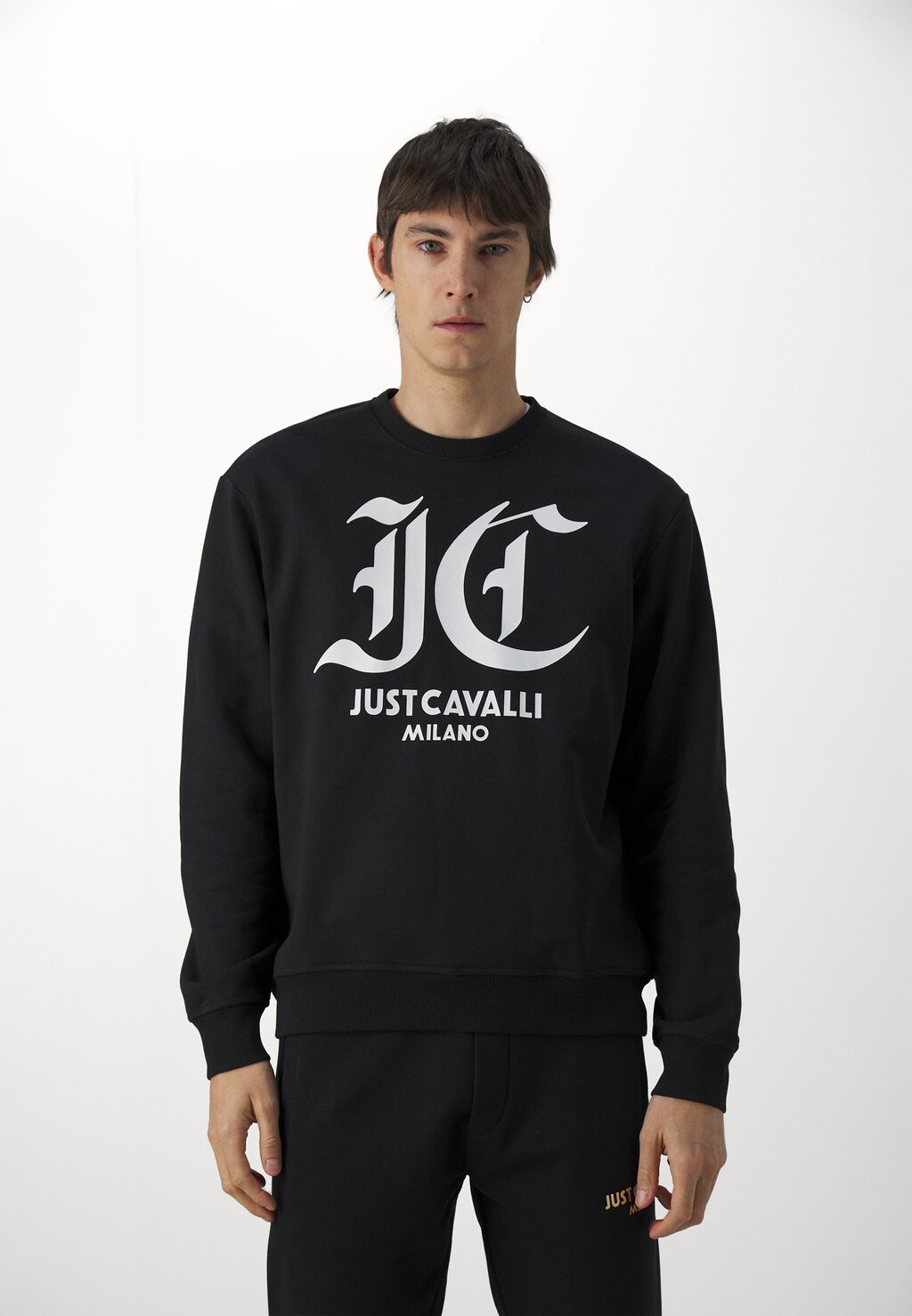 

Толстовка с капюшоном Just Cavalli, черный