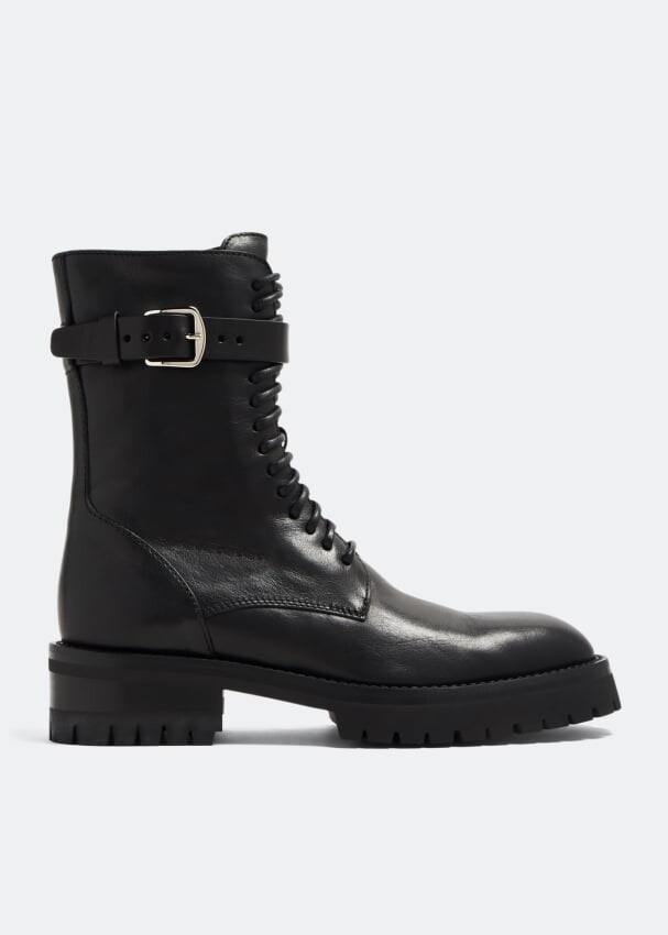 

Ботинки Ann Demeulemeester Cisse Combat, черный