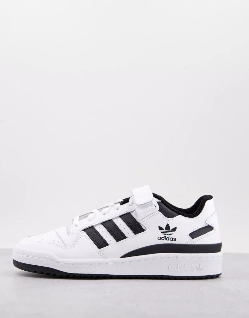 

Бело-черные кроссовки adidas Originals Forum Low