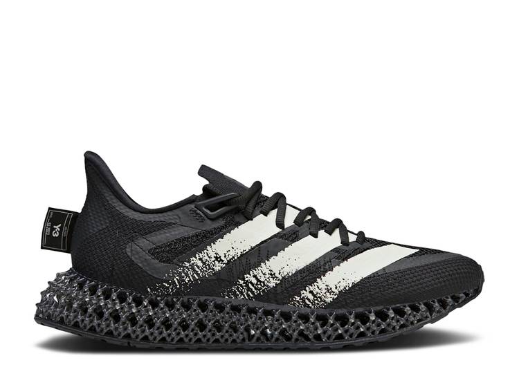 

Кроссовки Adidas Y-3 RUNNER 4DFWD 'BLACK OFF WHITE', черный