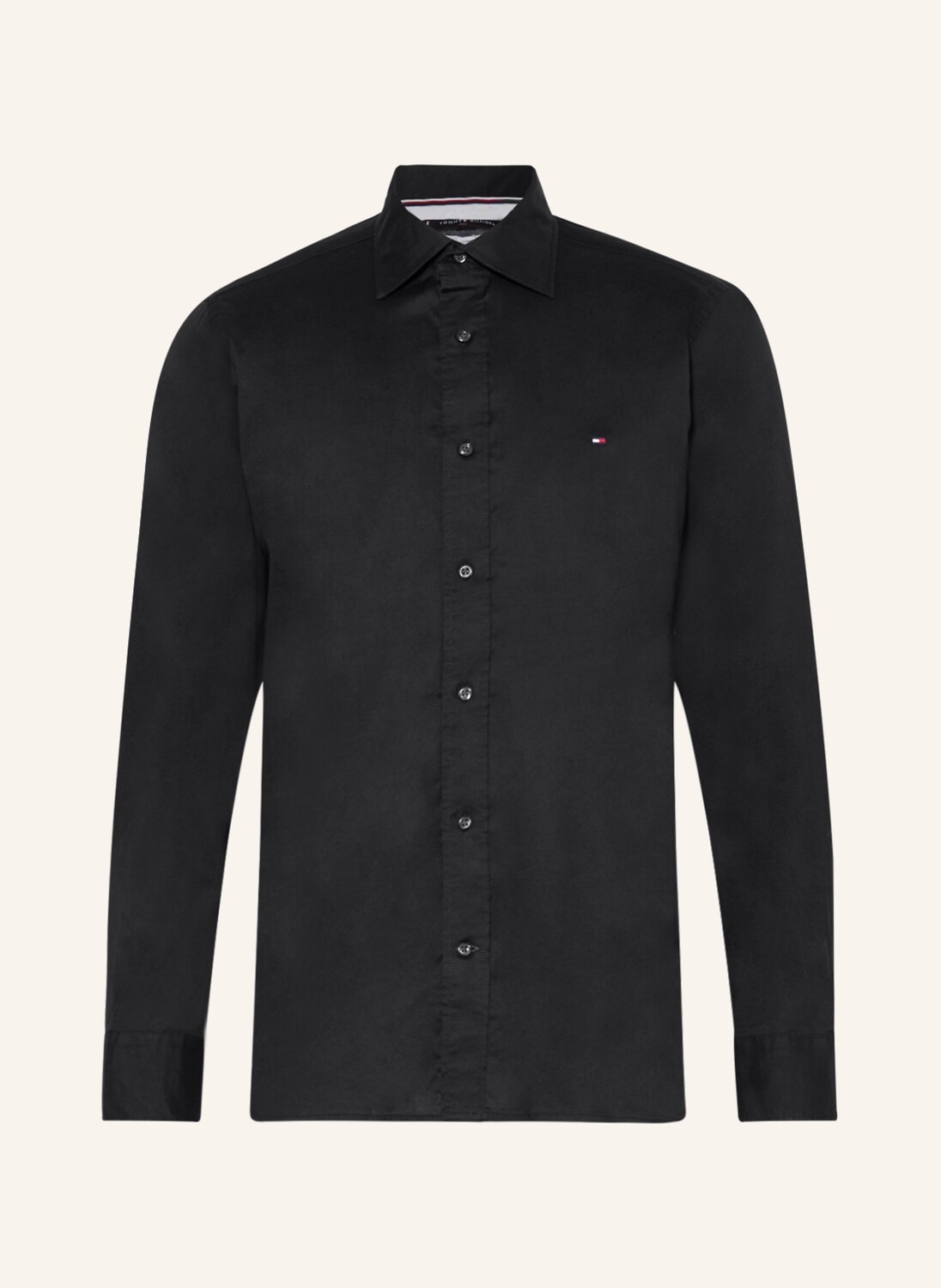 

Рубашка TOMMY HILFIGER THFLEX Regular Fit, черный