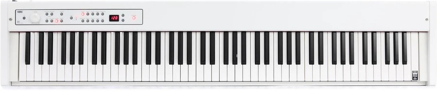 

Korg D1 88-клавишное сценическое пианино/контроллер (белый)