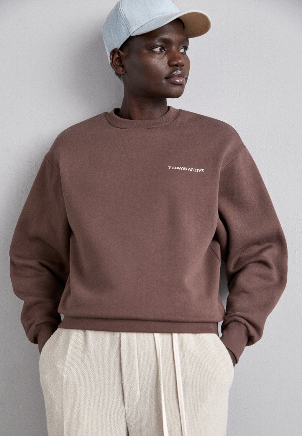 

Толстовка 7 DAYS Active CREW NECK, цвет shopping bag