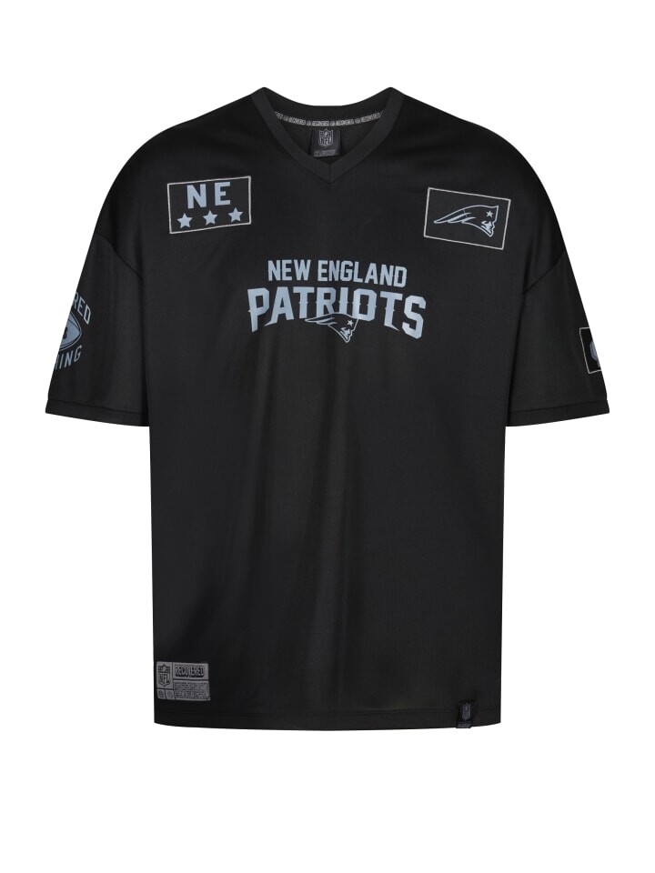 

Футболка Recovered NFL Patriots NE 60 Oversized, черный