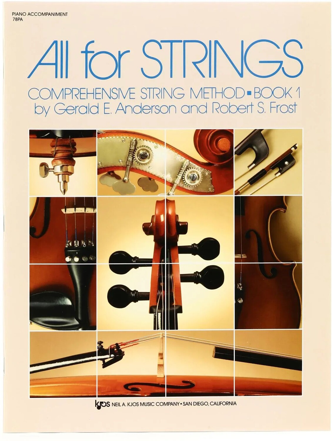 

Kjos All for Strings Book 1 - Аккомпанемент фортепиано
