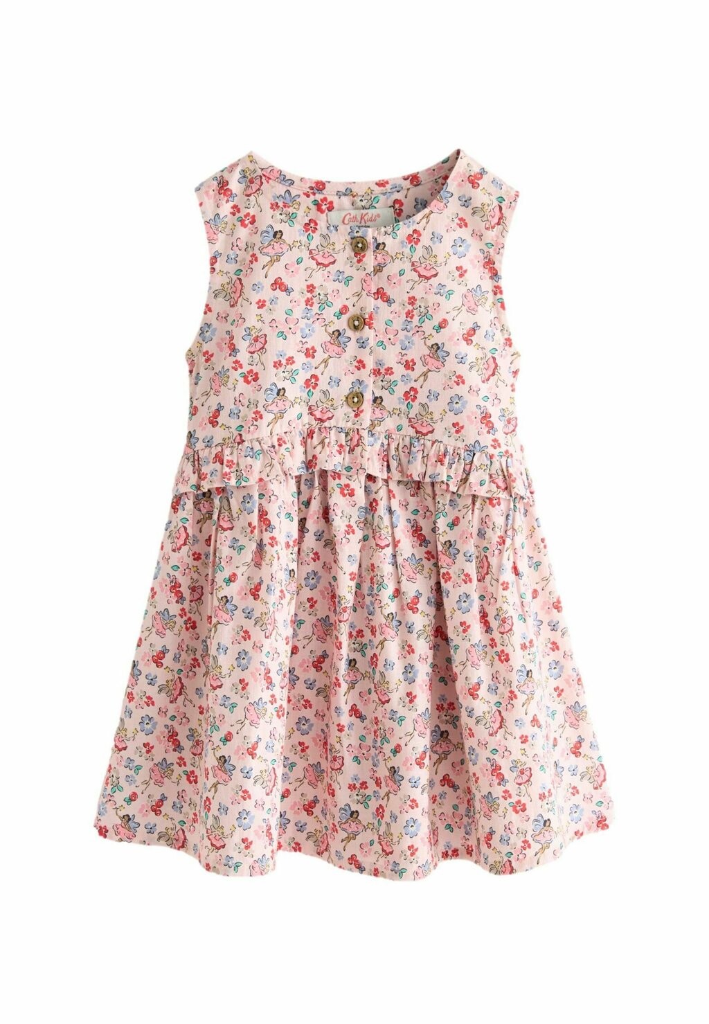 

Платье-блузка Cath Kidston Fairy Print Peplum Regular Fit Next, розовое