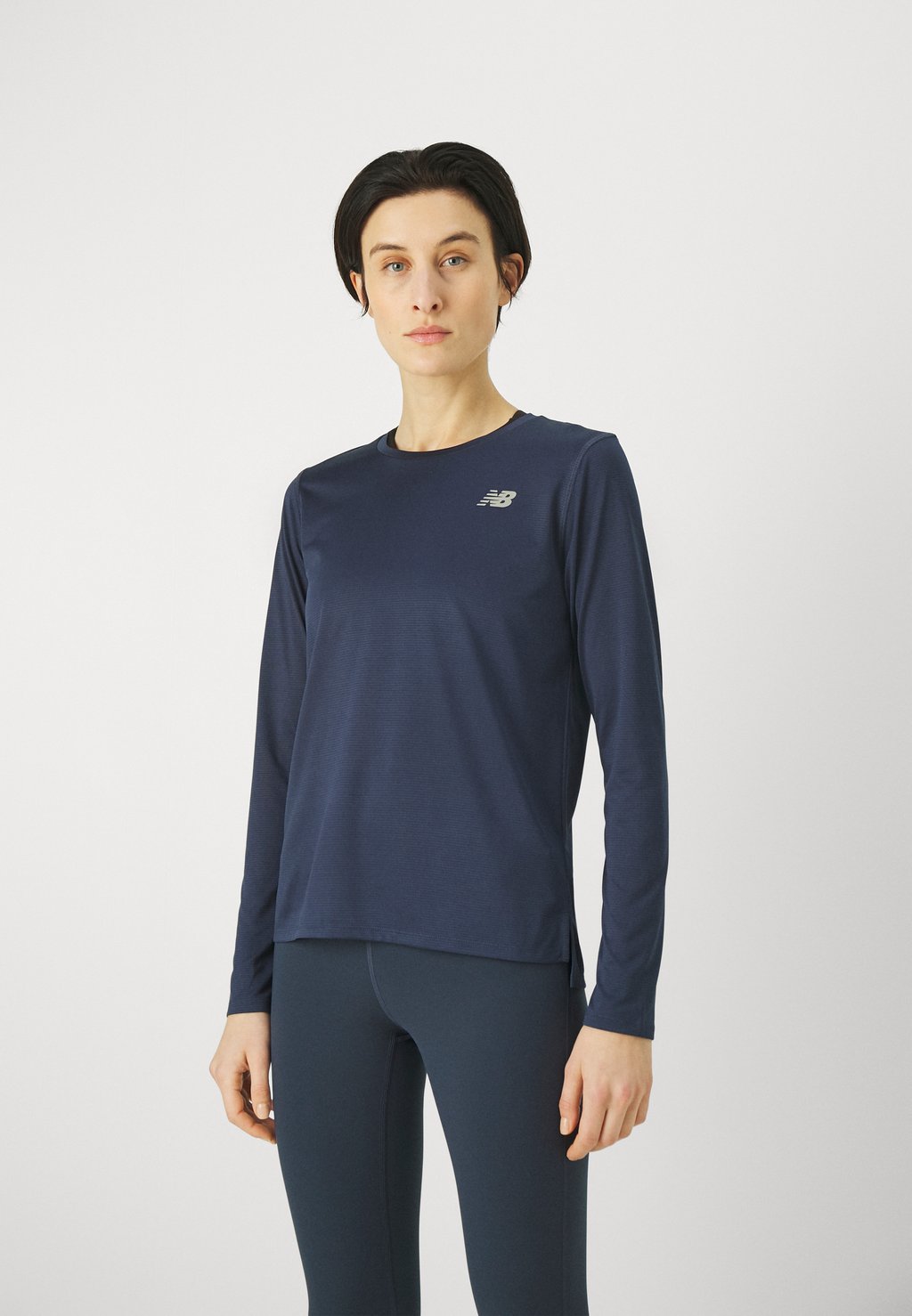 

Рубашка с длинным рукавом LONG SLEEVE New Balance, цвет navy