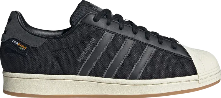 

Кроссовки Superstar 'Black Carbon Cordura', черный