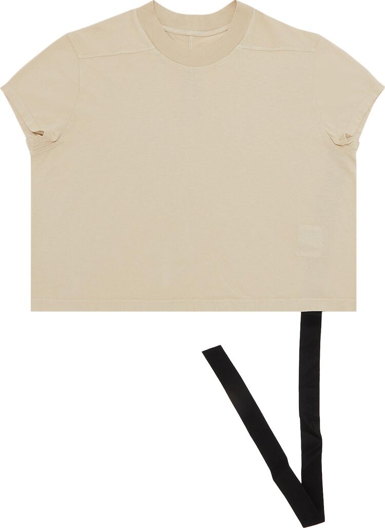 

Футболка Rick Owens DRKSHDW Cropped Small Level 'Pearl', кремовый