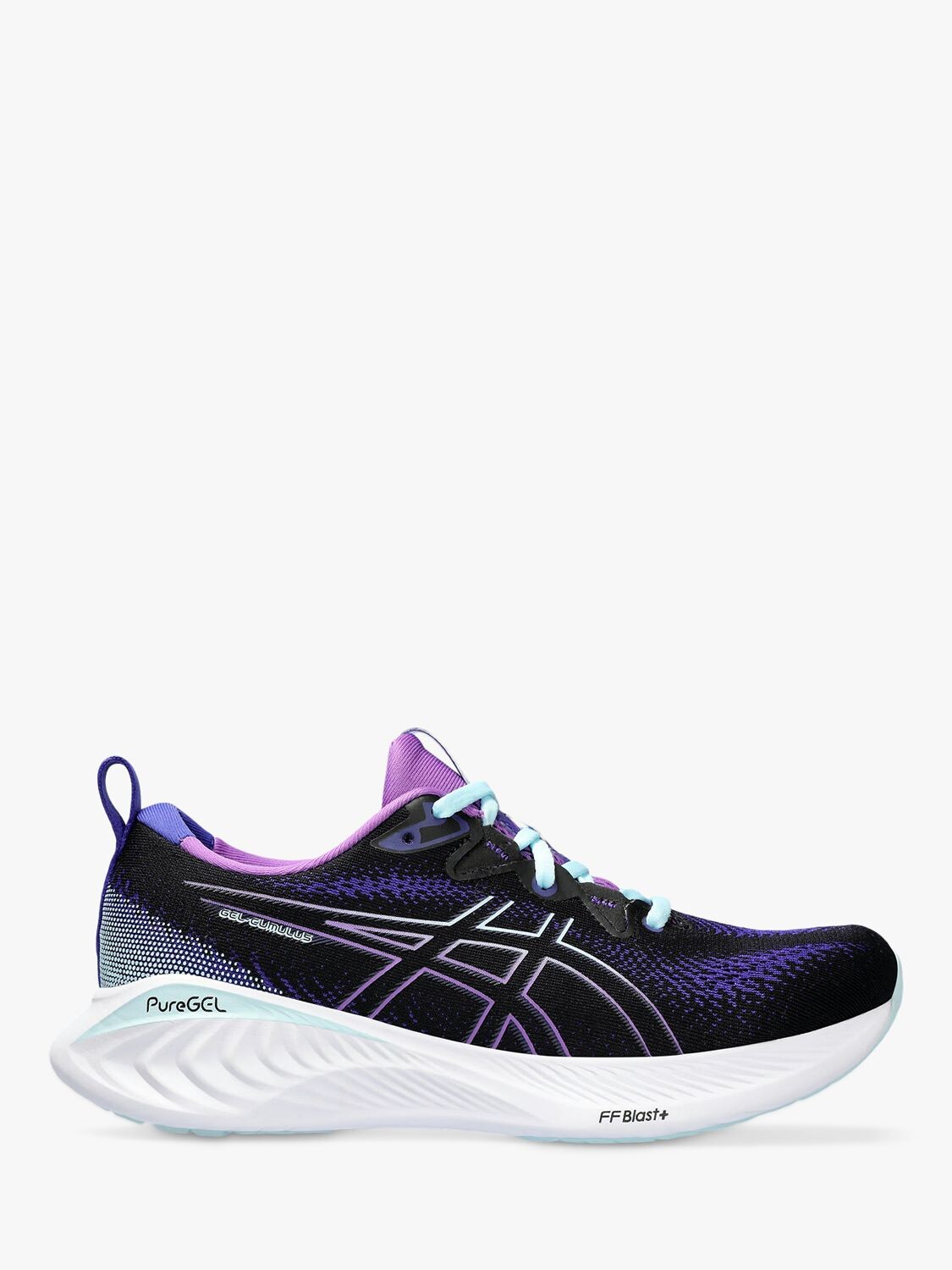 

Женские кроссовки ASICS GEL-CUMULUS 25, черный/аквамарин