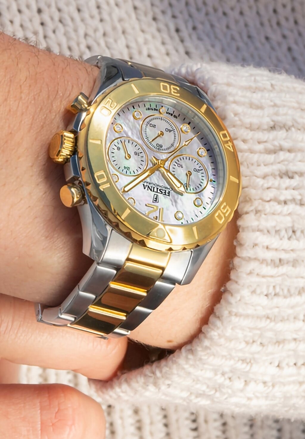 

Хронограф BOYFRIEND COLLECTION Festina, цвет silber/gold