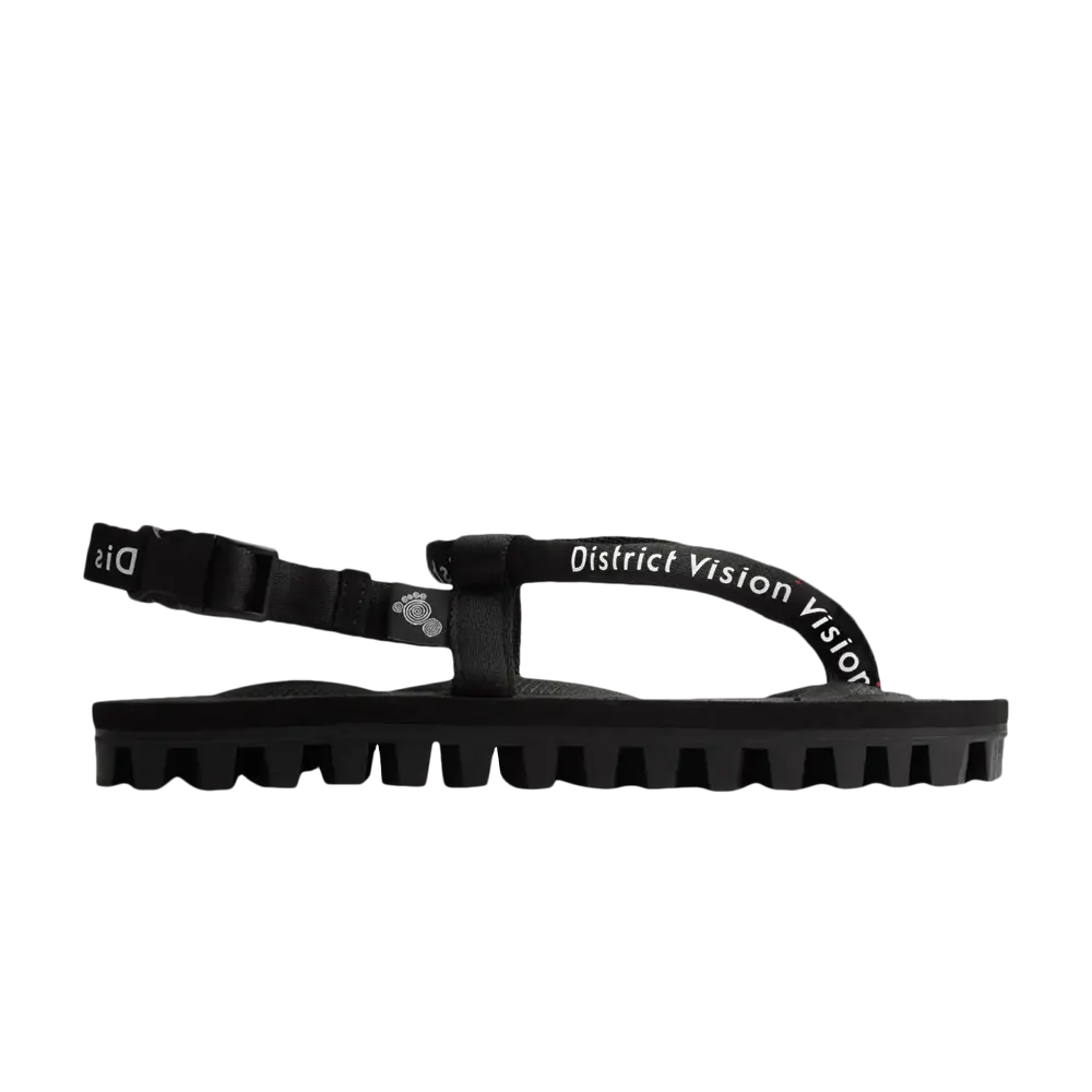 

Сандалии District Vision x GUT Suicoke, черный