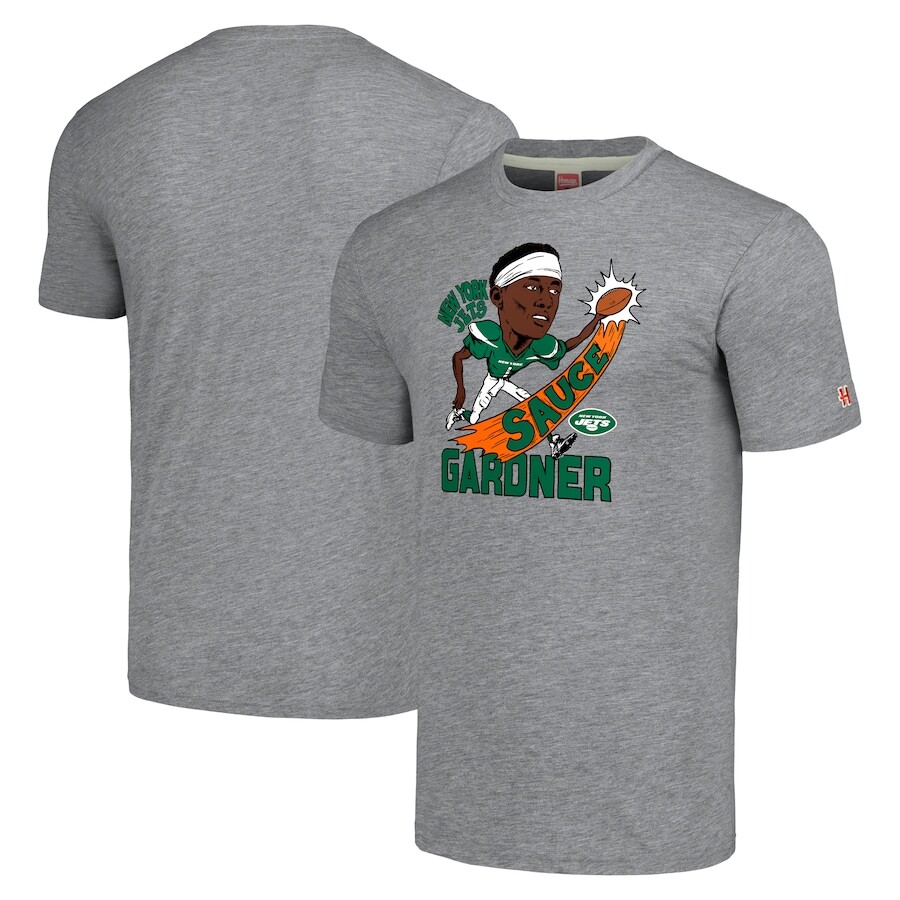 

Футболка с коротким рукавом Homage New York Jets, серый