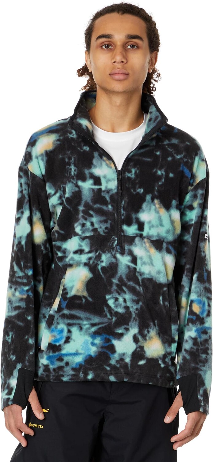 

Толстовка Volcom Snow Polar Fleece Mock 1/2 Zip, цвет Spritz Black