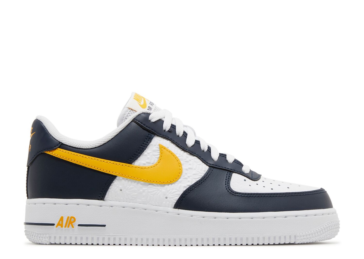 

Кроссовки Nike Air Force 1 '07 'Embossed Hoops - Dark Obsidian', синий