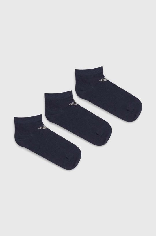 3 упаковки носков Emporio Armani Underwear, темно-синий
