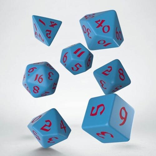 

Игровые кубики Q-Workshop Classic Runic Blue & Red Dice Set (7)