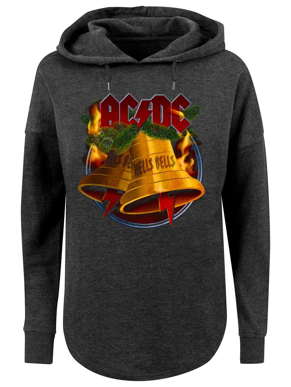 

Толстовка F4Nt4Stic ACDC, пестрый серый
