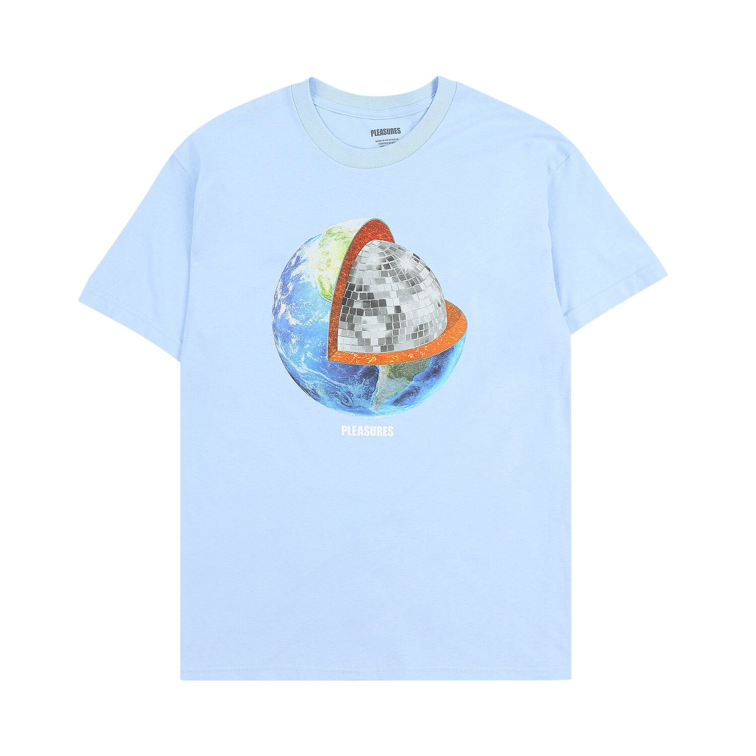 

Футболка Pleasures Dance Powder Blue