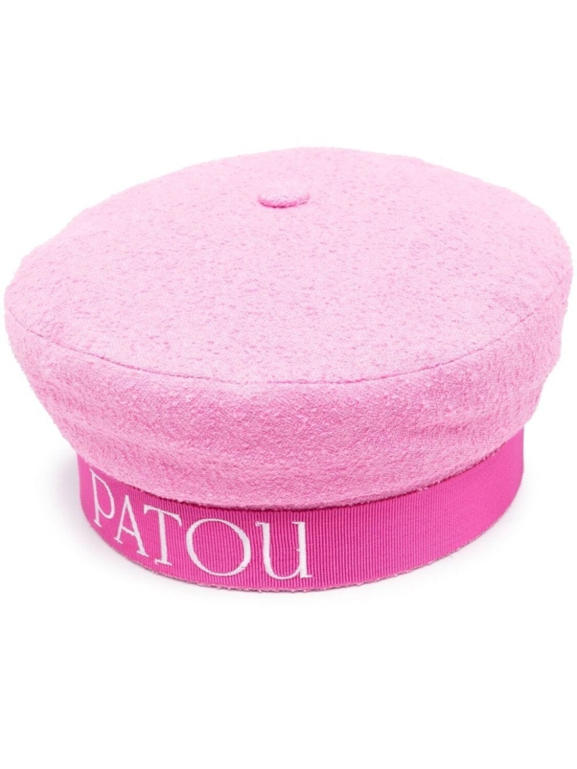 

Patou шляпа с вышитым логотипом, розовый
