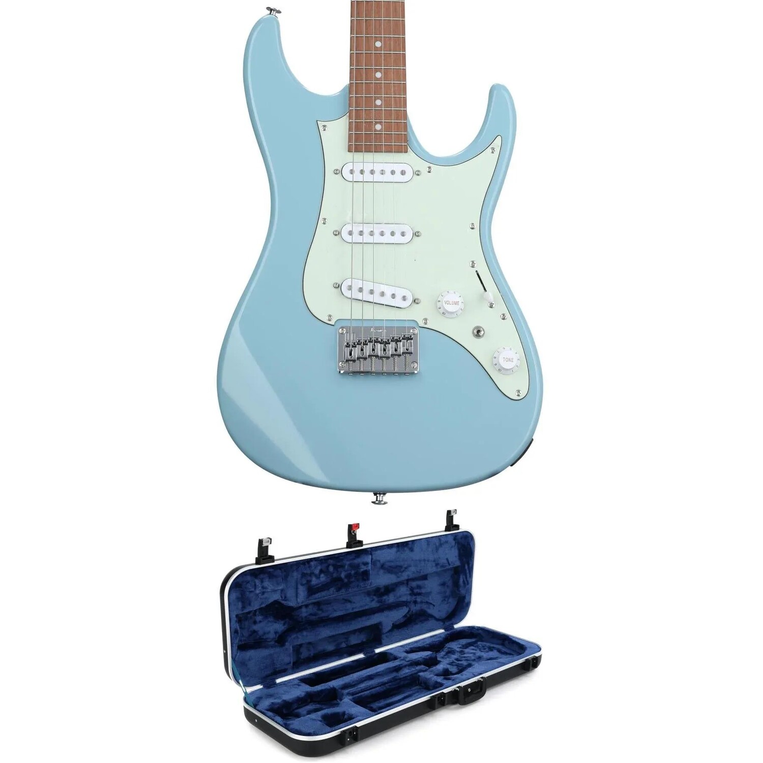 

Электрогитара Ibanez AZES31 в футляре - Purist Blue
