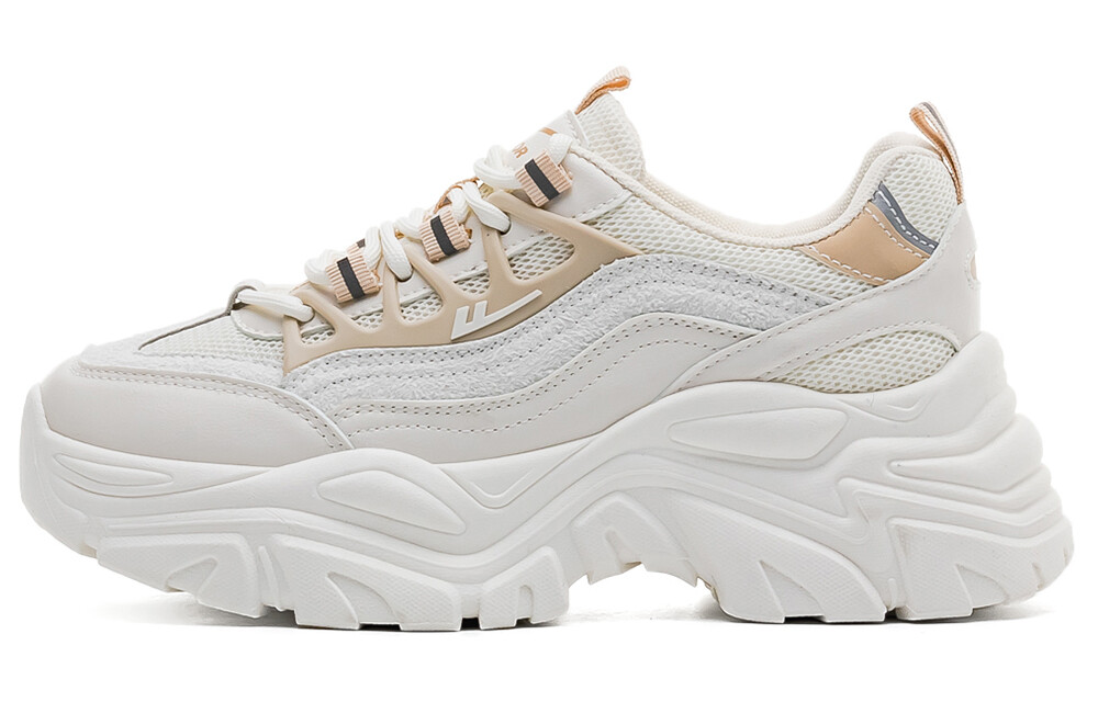 

Кроссовки WARRIOR Chunky Sneakers Women's Low-top Beige, бежевый