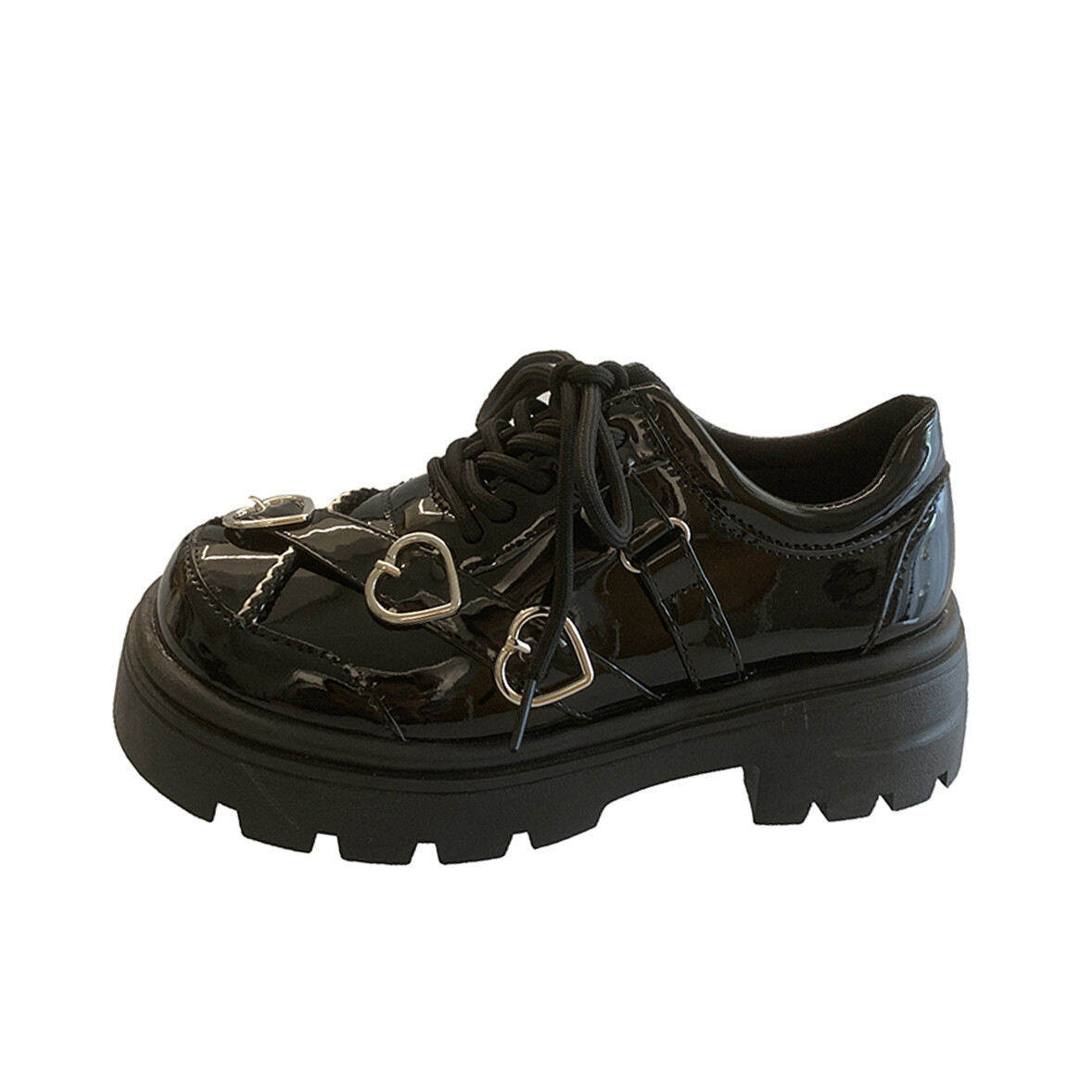 

Туфли женские повседневные Women's Casual Shoes Women's Cherry&Kalika, цвет Gloss Black