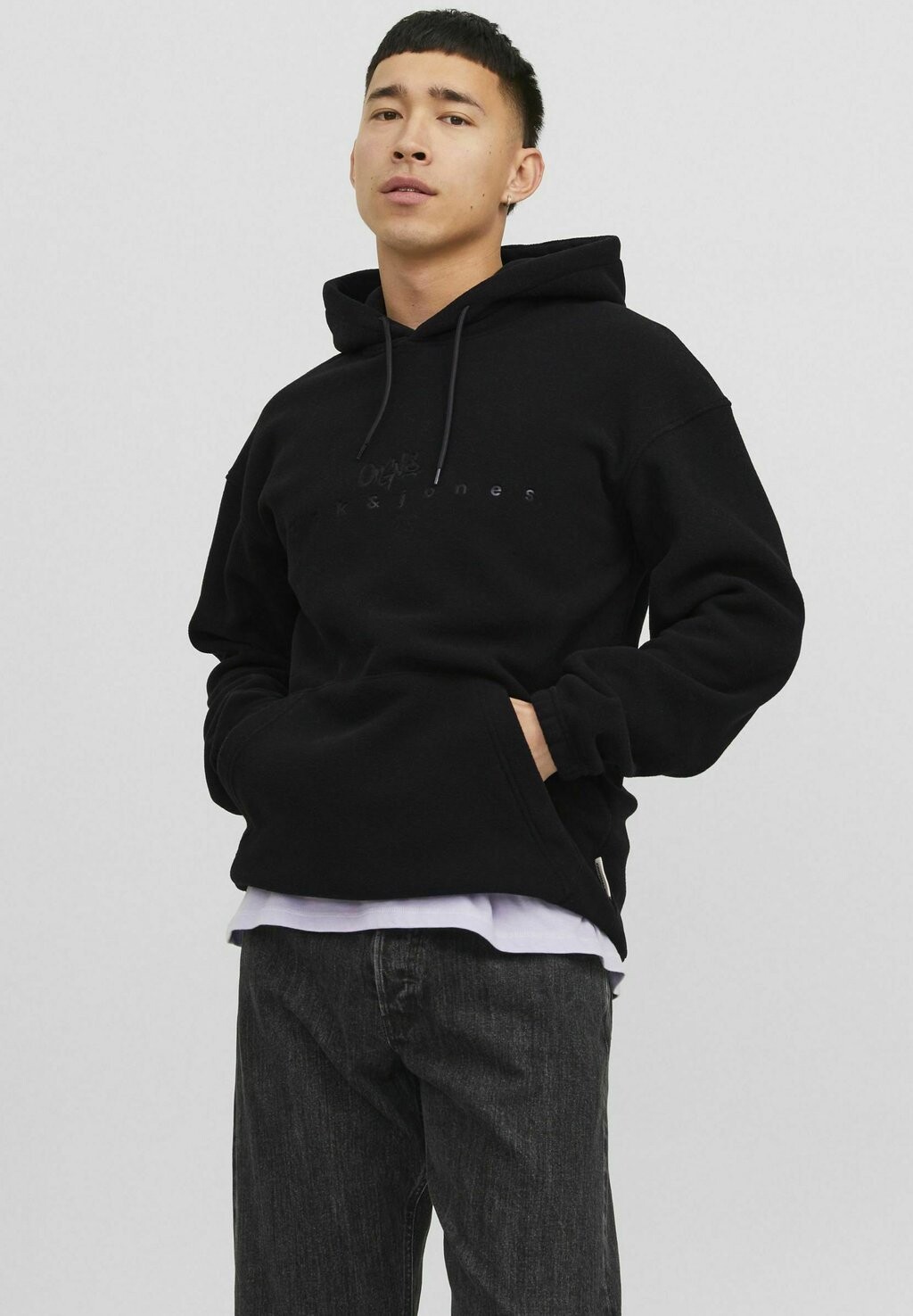 

Толстовка JORSILVERLAKE Jack & Jones, черный