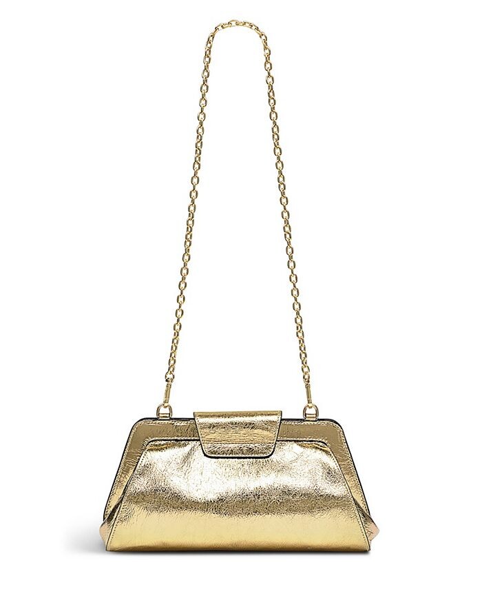 

Металлизированный клатч Sundown Avenue с небольшим клапаном Radley London, золото