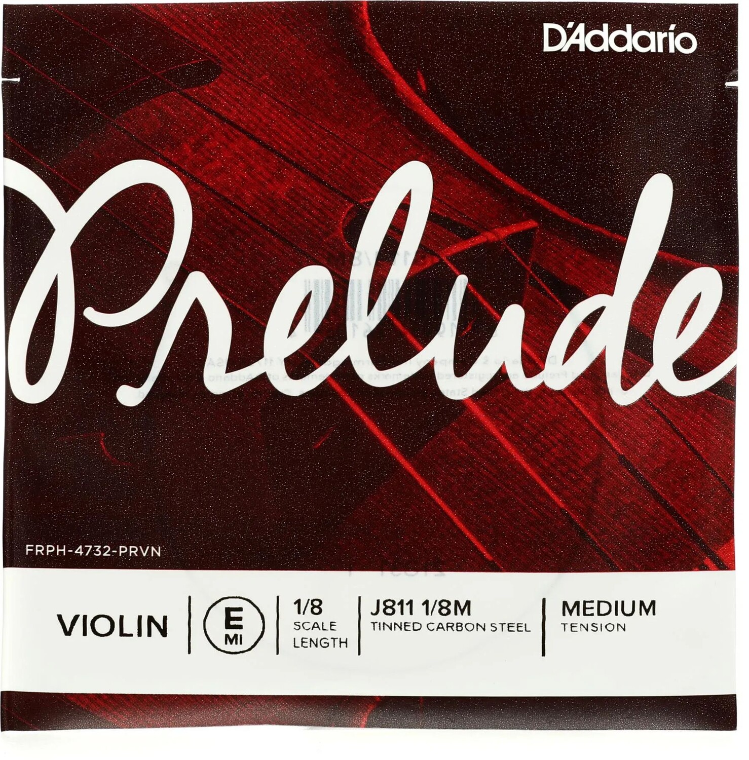 

D'Addario J811 Prelude Скрипка E Струна - размер 1/8