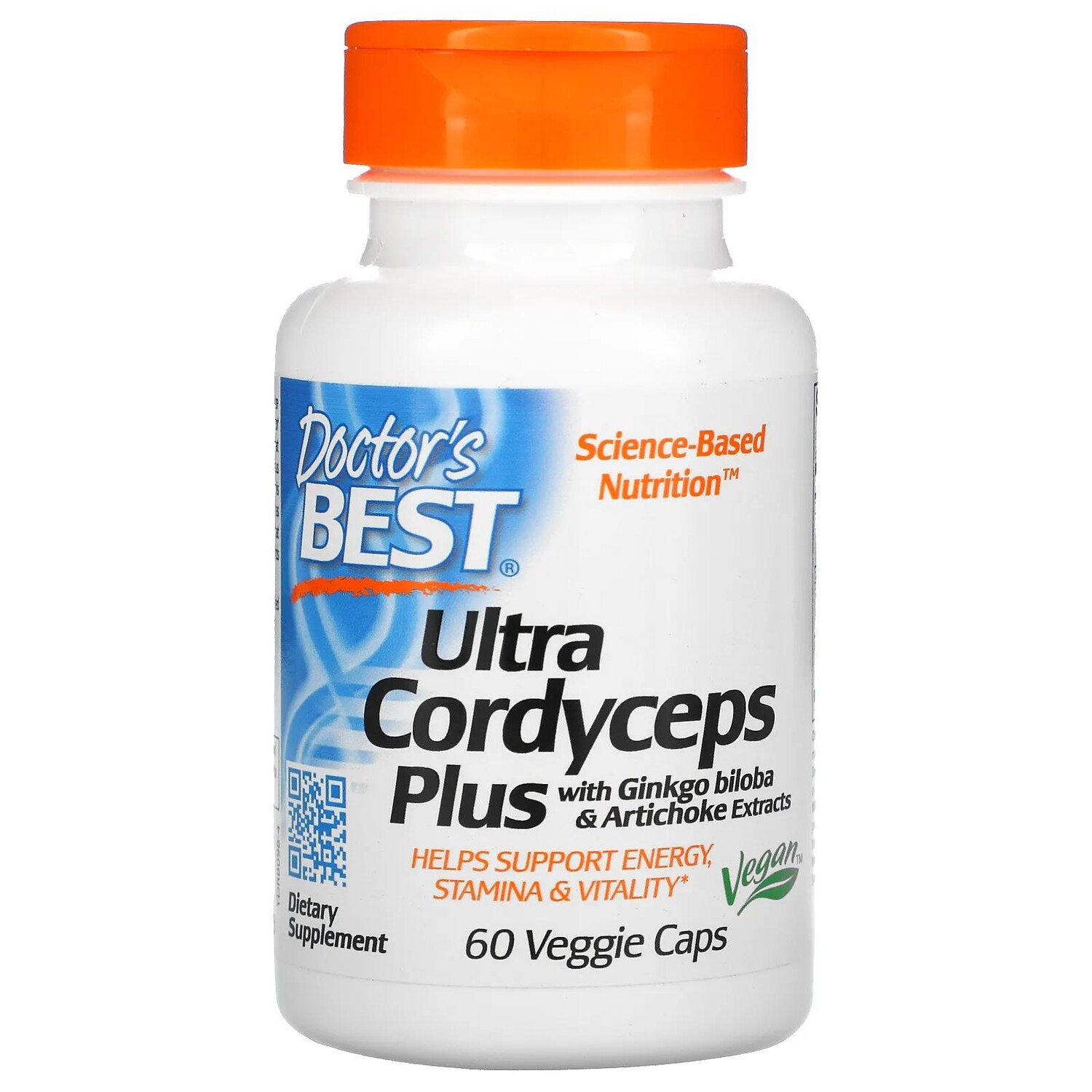 

Doctor's Best Ультра Кордицепс Плюс 60 вегетарианских капсул