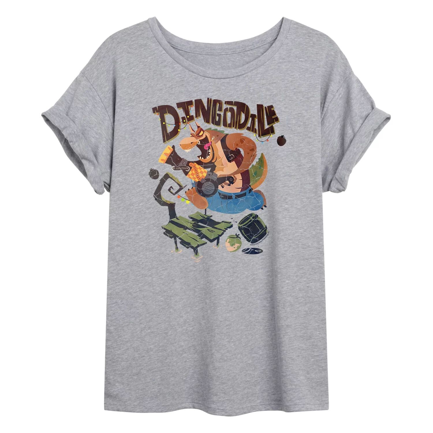 

Детская струящаяся футболка Crash Bandicoot Dingodile Licensed Character