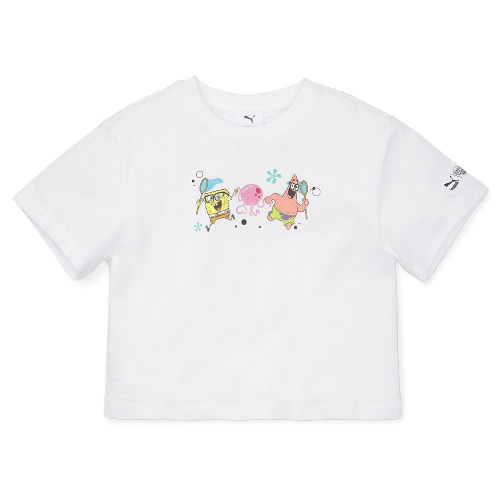 

Футболка с коротким рукавом Puma X Spongebob Gir Kids, белый