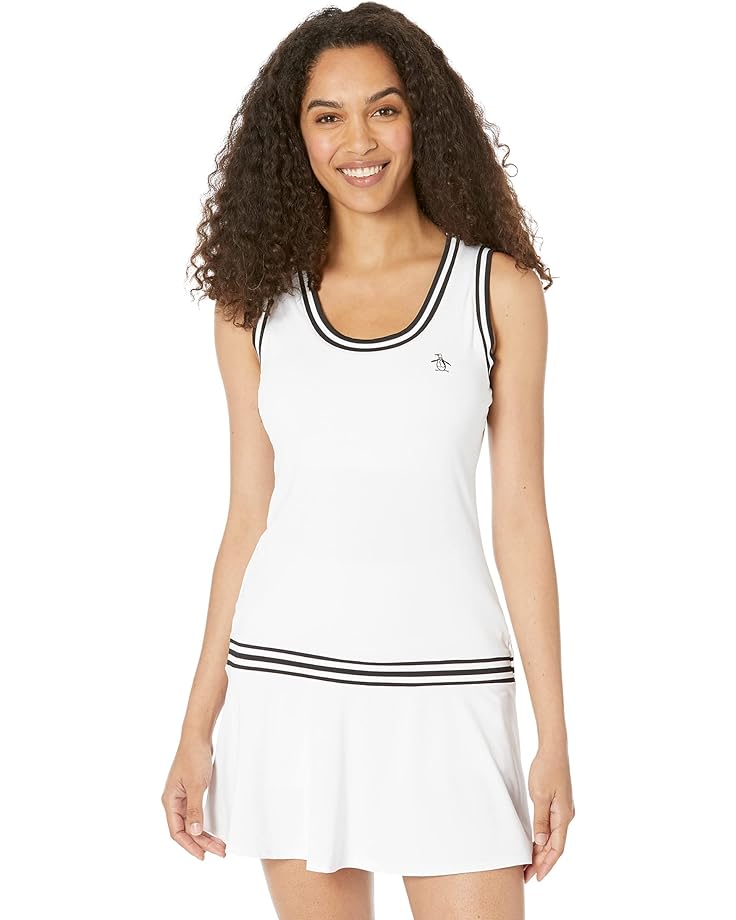 Платье Original Penguin Golf Drop Waist Tennis, цвет Bright White