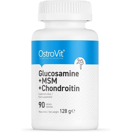 OstroVit Глюкозамин МСМ Хондроитин 90 таблеток mason natural глюкозамин хондроитин мсм 90 таблеток