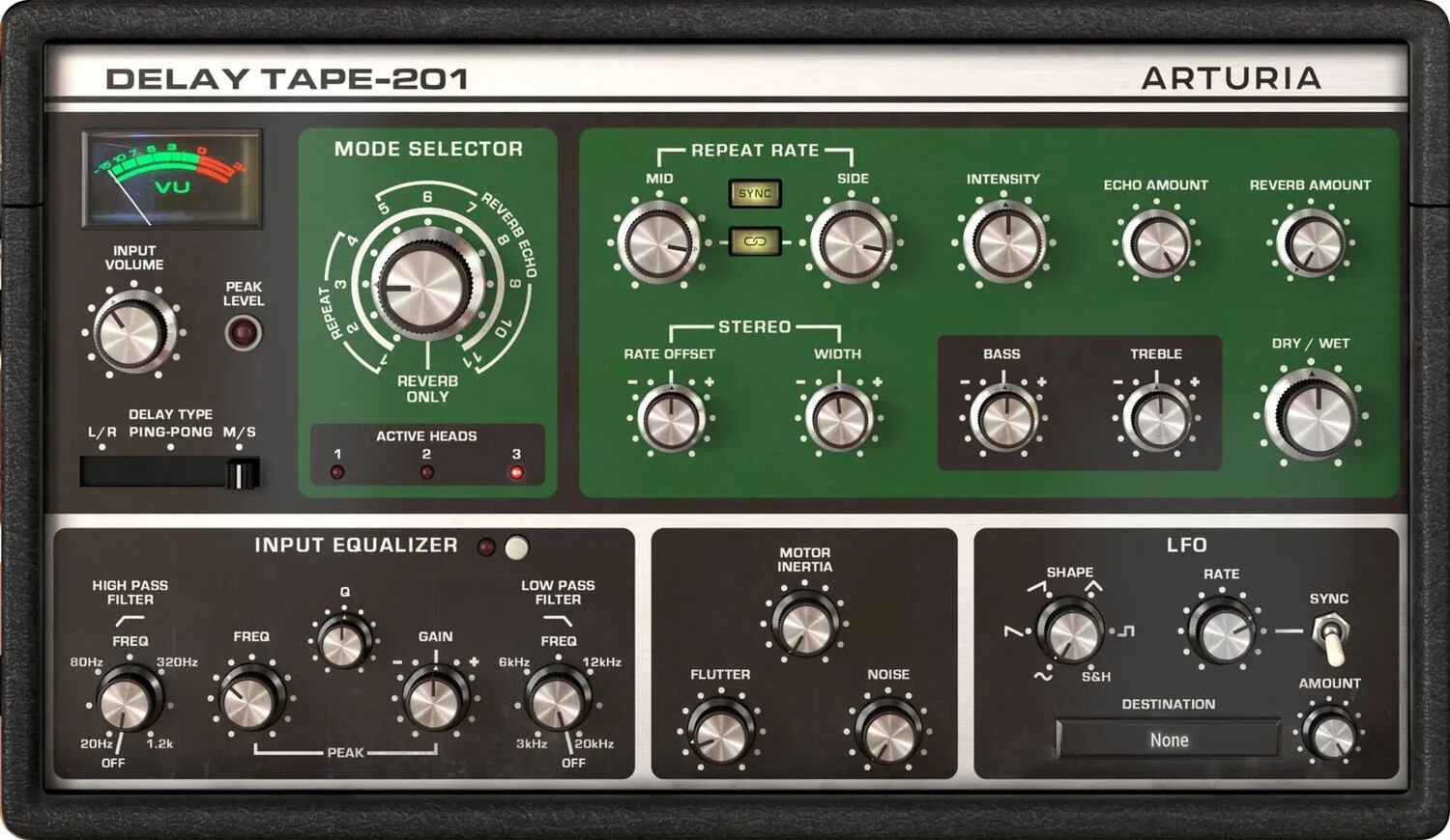 

Плагин Arturia Delay Tape-201