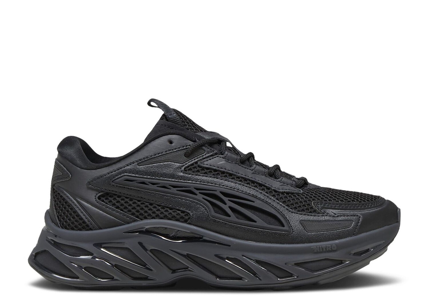 

Кроссовки Puma Exotek Nitro Base 'Triple Black', черный