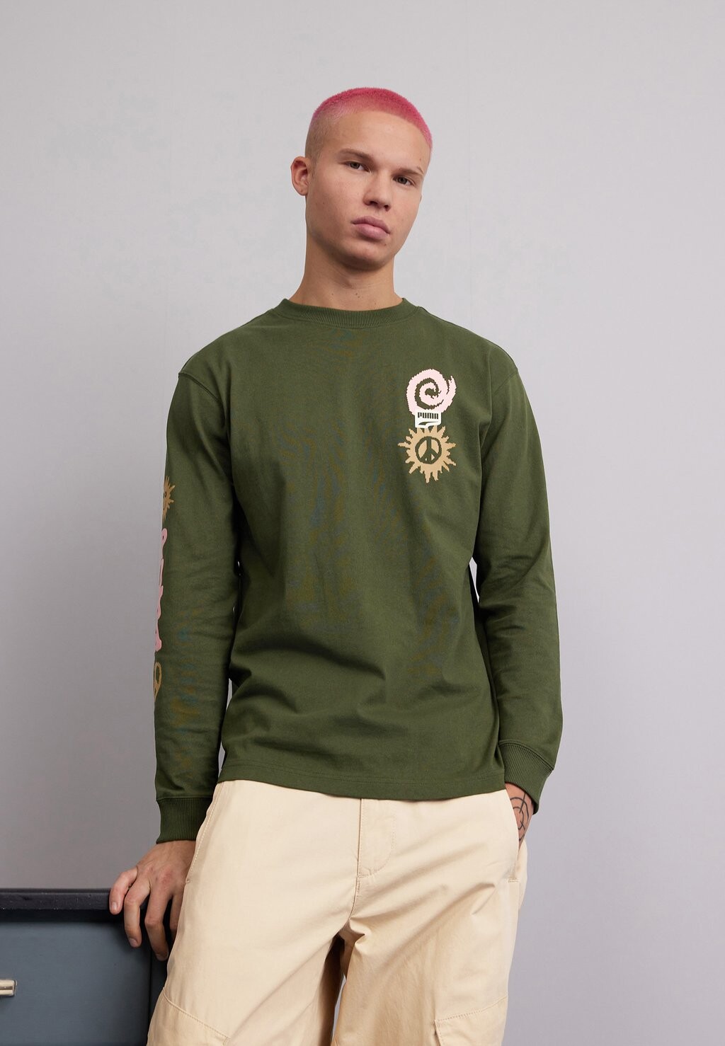 

Футболка с длинным рукавом DOWNTOWN Puma, миртовый
