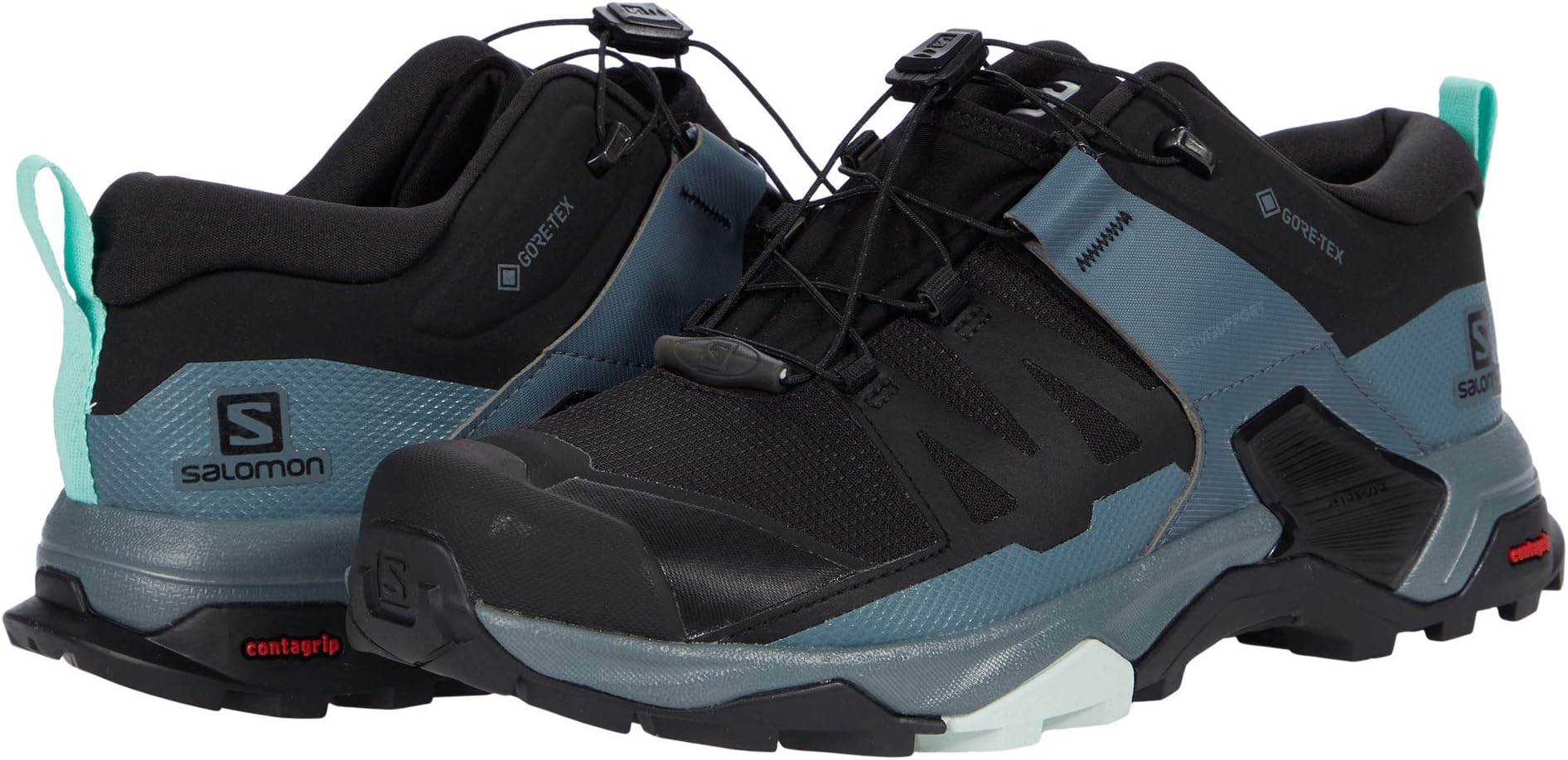 Походная обувь X Ultra 4 GTX Salomon, цвет Black/Stormy Weather/Opal Blue baker kathryn black panther stormy weather book 1