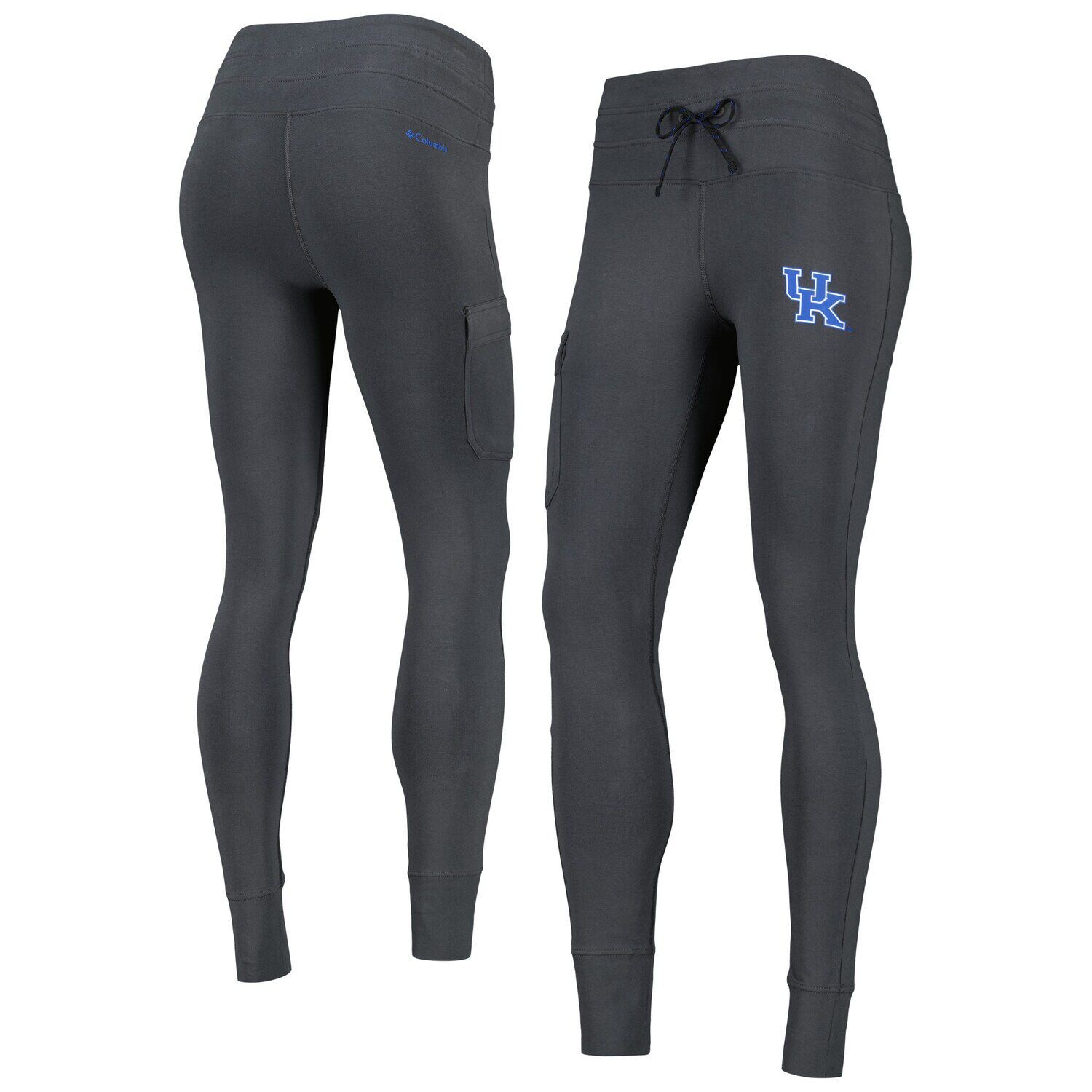 

Женские леггинсы Columbia Charcoal Kentucky Wildcats Omni-Wick Trek Leggings