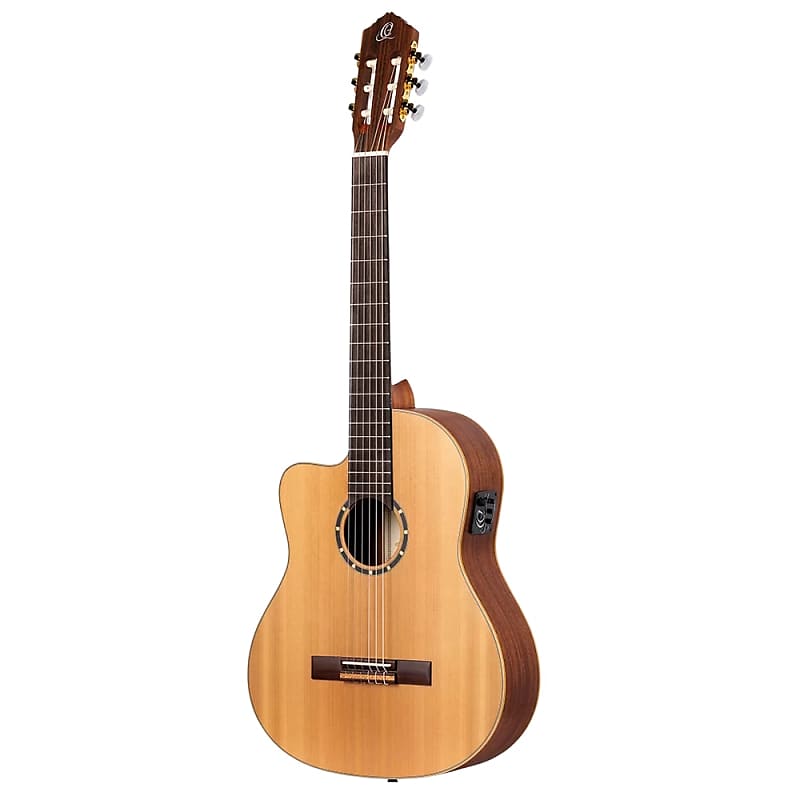 Акустическая гитара Ortega Family Series Pro RCE131 Acoustic-Electric Left-Handed Classical Guitar, 52mm Nut ortega rce131 family series pro