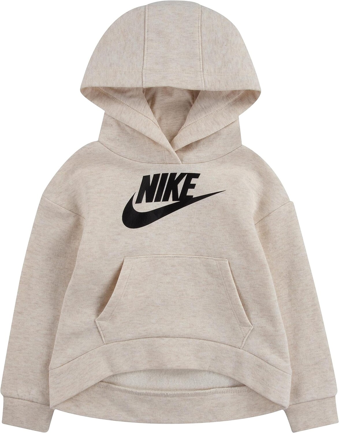 

Толстовка Nike Club Fleece Hi Low Pullover, цвет Cashmere