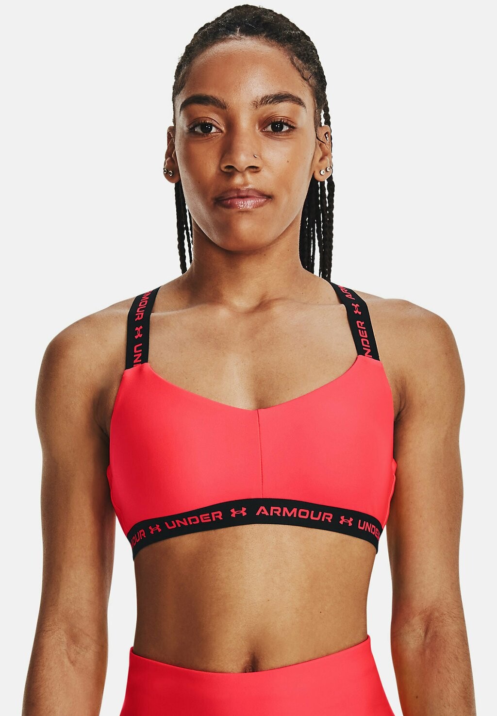 

Спортивный бюстгальтер с легкой поддержкой Under Armour, красный