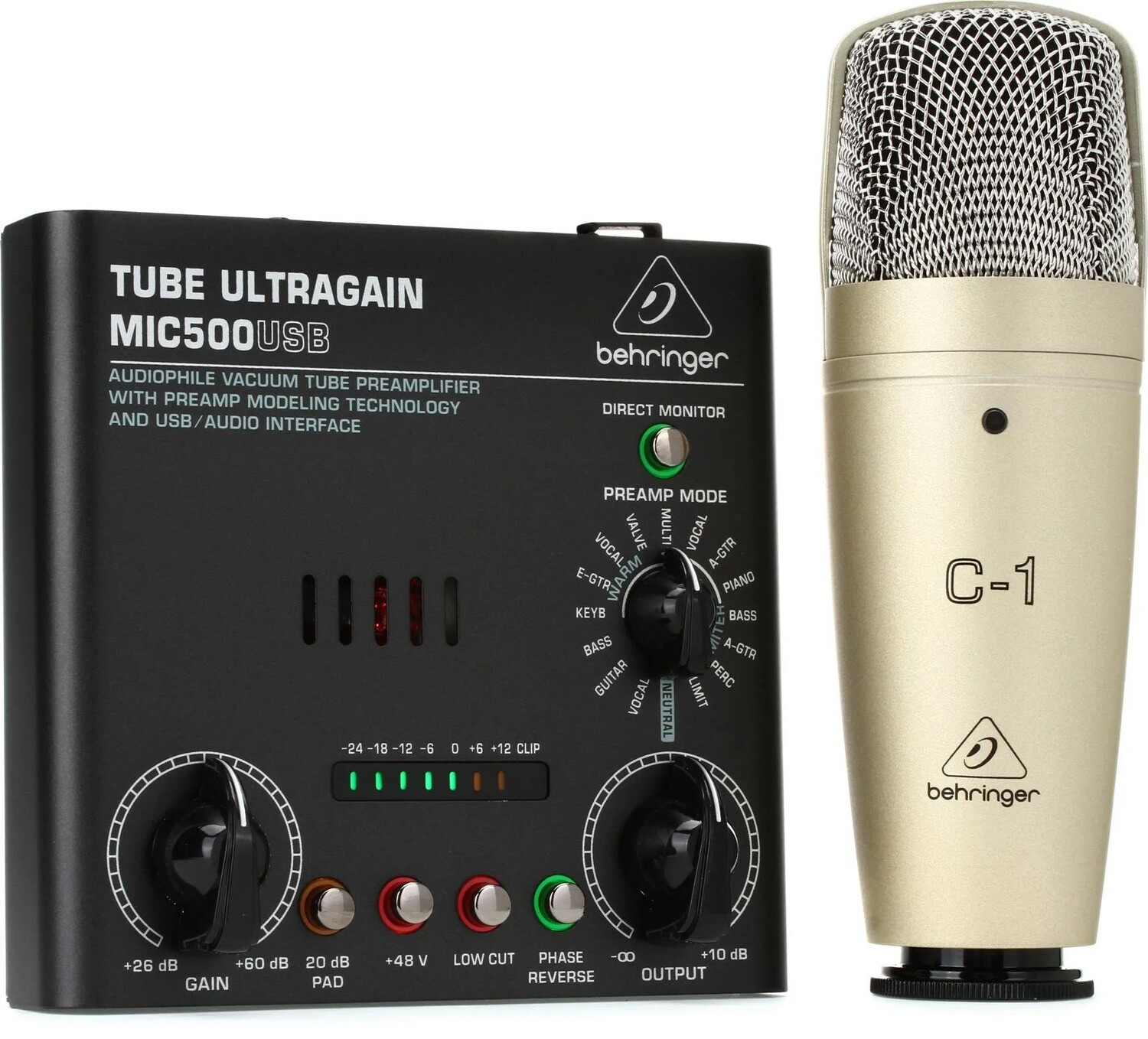 

Комплект звукозаписи Behringer Voice Studio