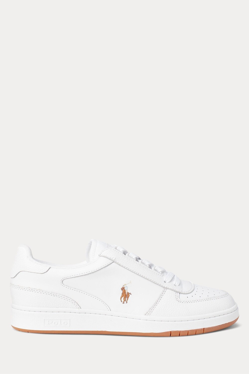 

Кроссовки Court из кожи Polo Ralph Lauren, белый