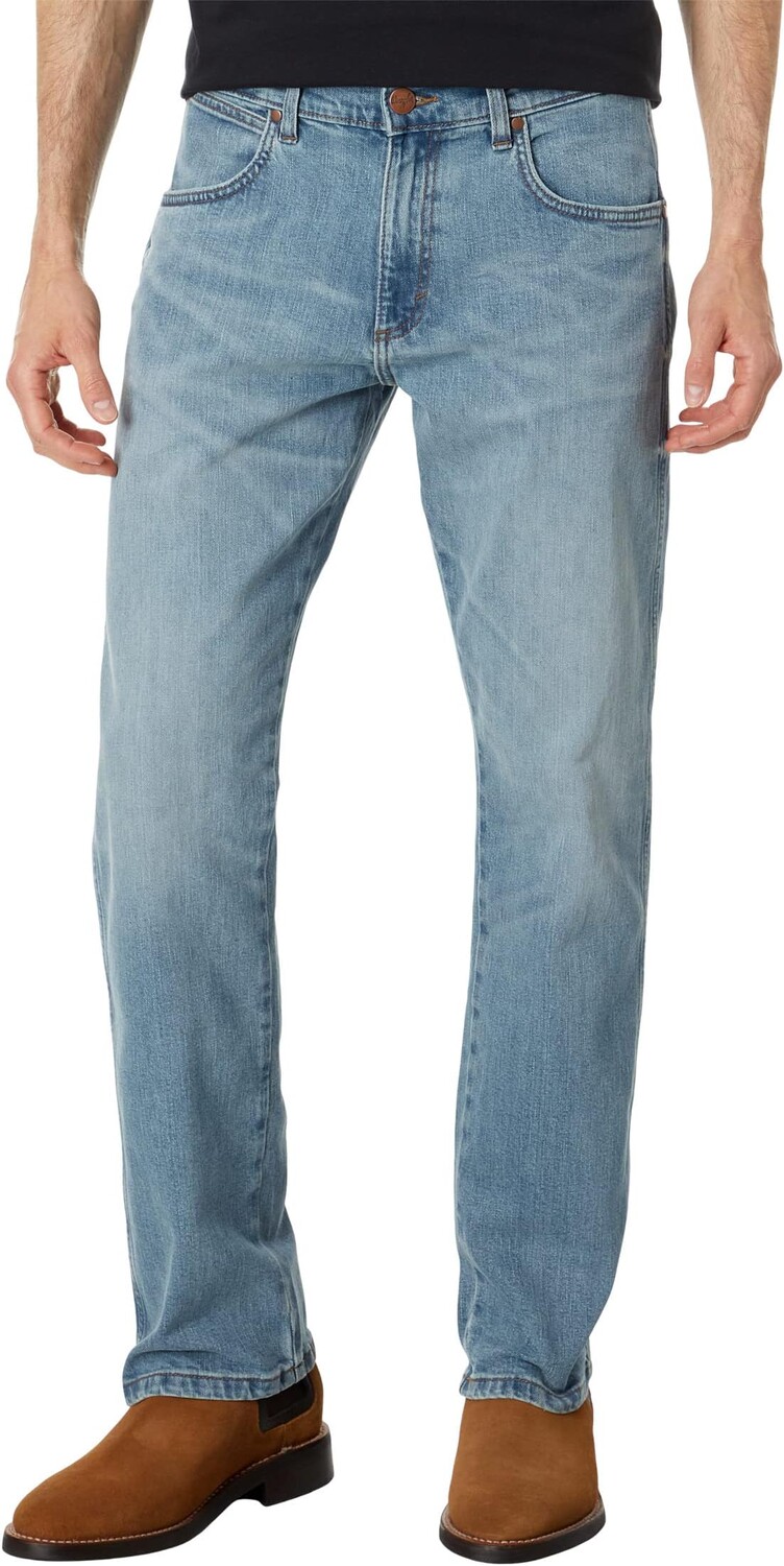 

Джинсы Retro Green Jeans Slim Straight in Wild Bluff Wrangler, цвет Wild Bluff